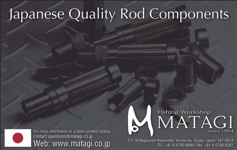 Matagi Reel Seats  VooDoo Rods LLC - Premier Supplier of Rod